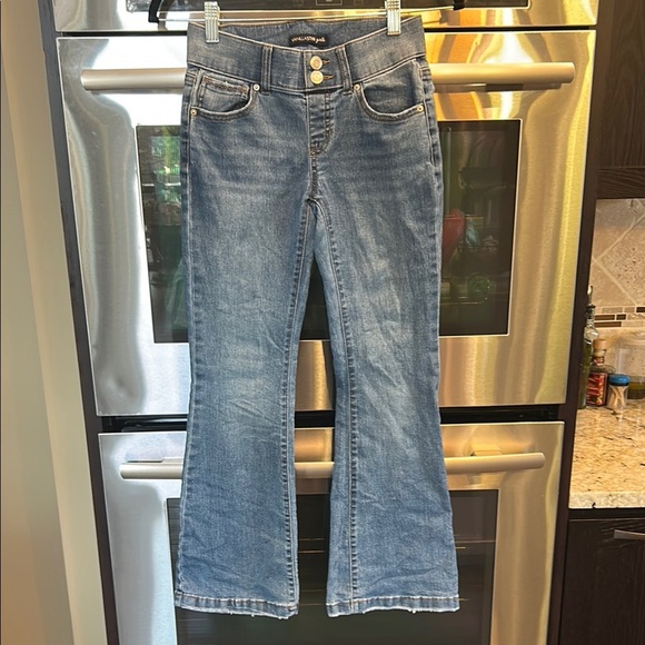 Vanilla Star Blue Flare Wide‎ Leg Jeans - Picture 1 of 4